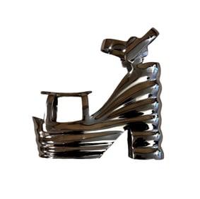 Metal Heel from the Killer Heels Exhibition