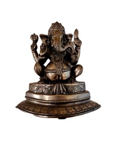 Ganesha Statuette, Metal