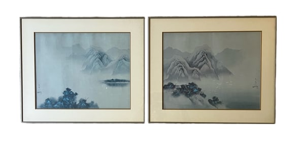 David Lee, Signed, Original Art Prints (Set of Two)