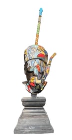 Brett Neal, Fiberglass and Enamel Sculpture, 2008, Signed