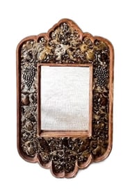 Vintage French Style Ornate Mirror