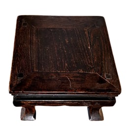 Small Handmade Wooden Foot Stool