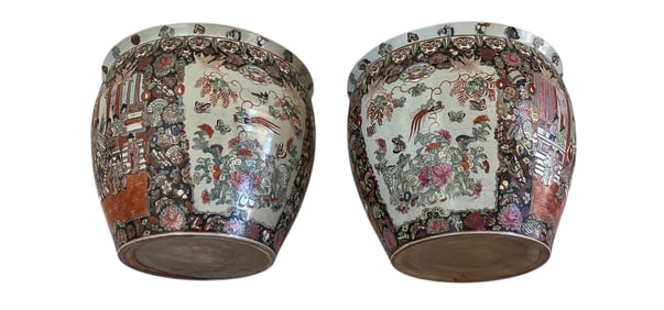 Chinese Porcelain Planters 2
