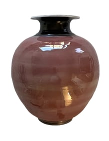 Vase 14"H x 17"W, Signed