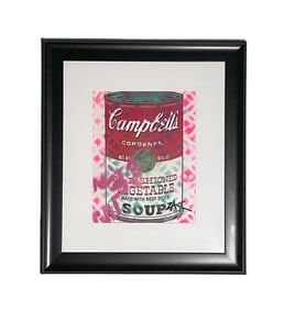 Zax - Campbell's Soup - Signed Mixed Media