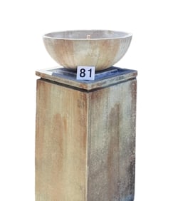 Fountain, Bowl, Fiberglass, 51" Tall