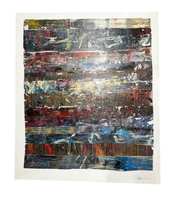 Ron Morris - Cloud Burst - Oil on Canvas