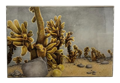 Amy Goldman Fowler - Cholla I - Colored Pencil