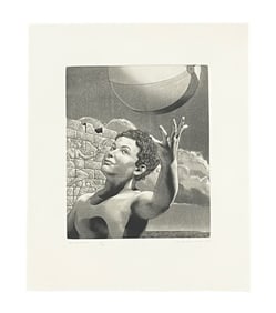 David Bumbeck - Amid Ruins - Etching - 1987