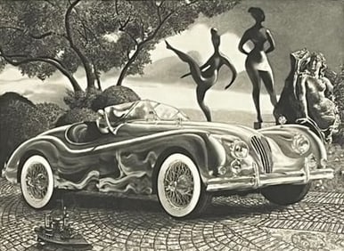 David Bumbeck - Jaguar - Etching - 1988