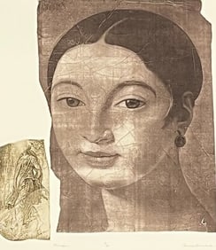 David Bumbeck - Homage - Etching - 1990