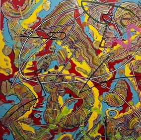 Hinojosa - Mixed Media on Canvas - Signed