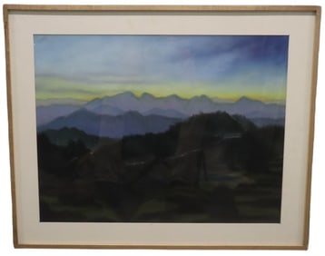 Walter Impert - Along Mulholland - Framed Painting