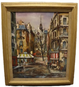 Andre Raymond Besse - Paris - Oil Painting