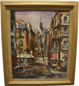 Andre Raymond Besse - Paris - Oil Painting