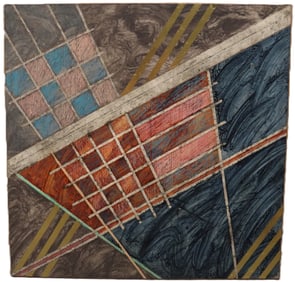 Bill Wheeler - Abstract Diptych - Geometric Art Pieces