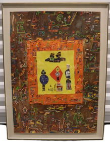 Yavez Johnston - Modern Abstract Art - 1985