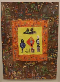 Ynez Johnston - Modern Abstract Art - 1985