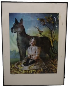 Colin Herrick - Faith - Heavenly Virtues Series - Mixed Media - 1989