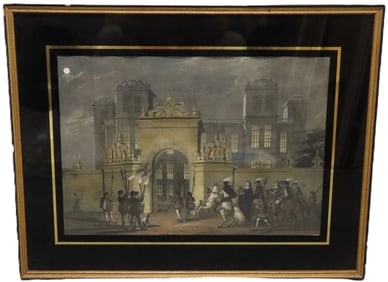 Joseph Nash - The Mansions of England in the Olden Time - Hardwick Hall