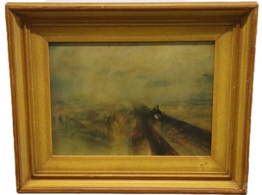 Joseph Mallord William Turner - Rain, Steam and Speed - The Great Western Railway