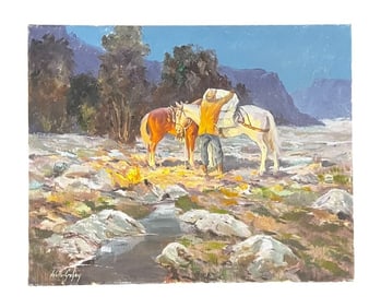 Walter Graham, Oil on canvas, Signed
