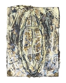 C.K. Art, Marked AP5 Chavity, Signed, Titled & Dated 1987 on Verso