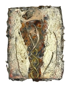 C.K. Art, Helix, Marked AP15, Signed, Titled & Dated 1986 on Verso