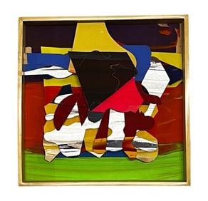 Nancy Kay, Abstract, Wood & Mixed Media