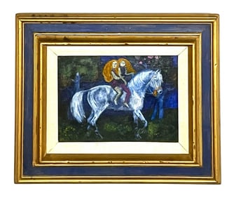 Faye, Oil on Canvas, Signed