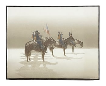 John Nicholas Pace, Acrylic on Canvas, Signed