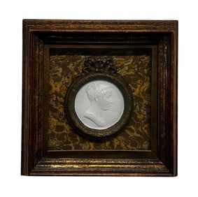 H. Hal Kramer Co., French Cameo of Marie Louise, Framed Shadow Box