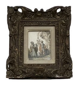 Andrew Kolb & Son Ltd after Rembrandt van Rijn, Jacob and Laban, Etching Reproduction
