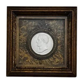 H. Hal Kramer Co., French Cameo of Napoleon, Framed Shadow Box