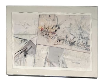 C. Gregory Gummersall - Abstract Composition, Mixed Media, Signed and Dated '86