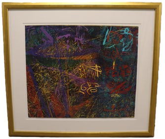 Nancy McGee, Signature Series #5, Screen Monoprint