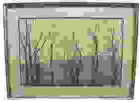 Winter Trees in Fog Drawing First Image