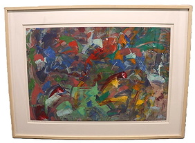 Pablo Campos, Alfombra Persa, Original Work on Paper, Signed and Titled First Image