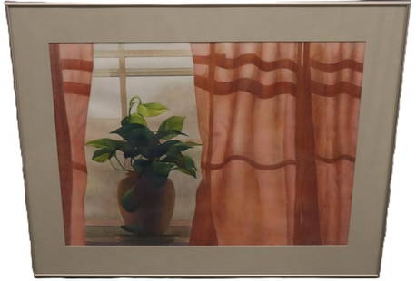 Crews McCullough, Colored Pencil: Crews McCullough, Colored Pencil Artwork Framed: 29" x 36" x 1" Artwork: 21" x 29" in Shipping from Rancho Mirage, CA. For shipping quotes please contact AIM at (760) 416-3320