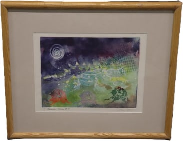 Rosa M., Caiman Series #1, Titled, Signed and Numbered 1/1