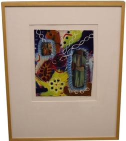 Rene Vasqoez, North Africa, Titled and Signed