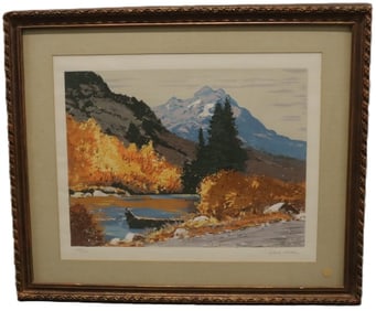 Robert Wood, Serigraph, Signed and Numbered 764/1000