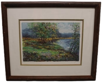 Michael Schofield, Spring, Serigraph, Signed & Numbered 15/425, COA Included