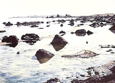 Joe Corso | "Mono Lake VII" | Lithograph | 40/62