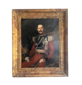 A. Jaquemot - Captain Charles Daniel De Veaux - Oil Painting