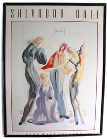 Salvador Dalí, 1974, Printed Signature, Paradise Lost, Lithograph, Surrealist Modernism, Fine Art