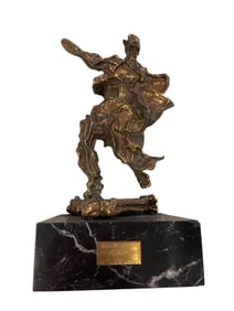 Salvador Dalí, Alma del Quijote, Surrealist Sculpture, Bronze, Limited Edition AB-52/100