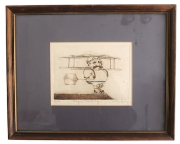 Charles Bragg, "Major the Flyer", Limited Edition 78/100, Pencil Signed