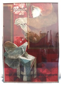 Alvar, 1976, Signed, The Upstairs Gallery Exhibition Lithograph, Spanish Modern Abstract Fine Art