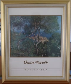 Claude Monet, Bordighera, Impressionist Painting, Print, 1884